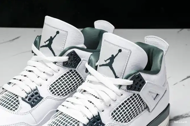 Rep TBkick Green Air 4 FQ8138-103 Oxidized Jordan 0430